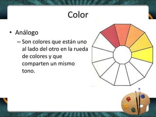 Elementos Visuales Color Elementos Artes Visuales | PPTX