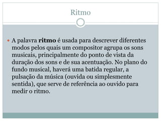 Ritmo Example elementosbasicosdamusica.ppt