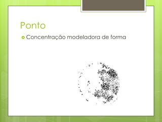 Ponto
 Concentração   modeladora de forma
 