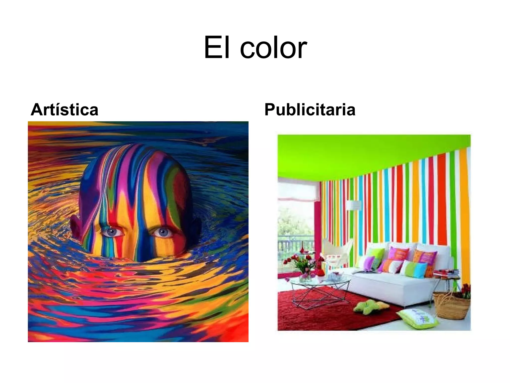 El color Artística Publicitaria 
