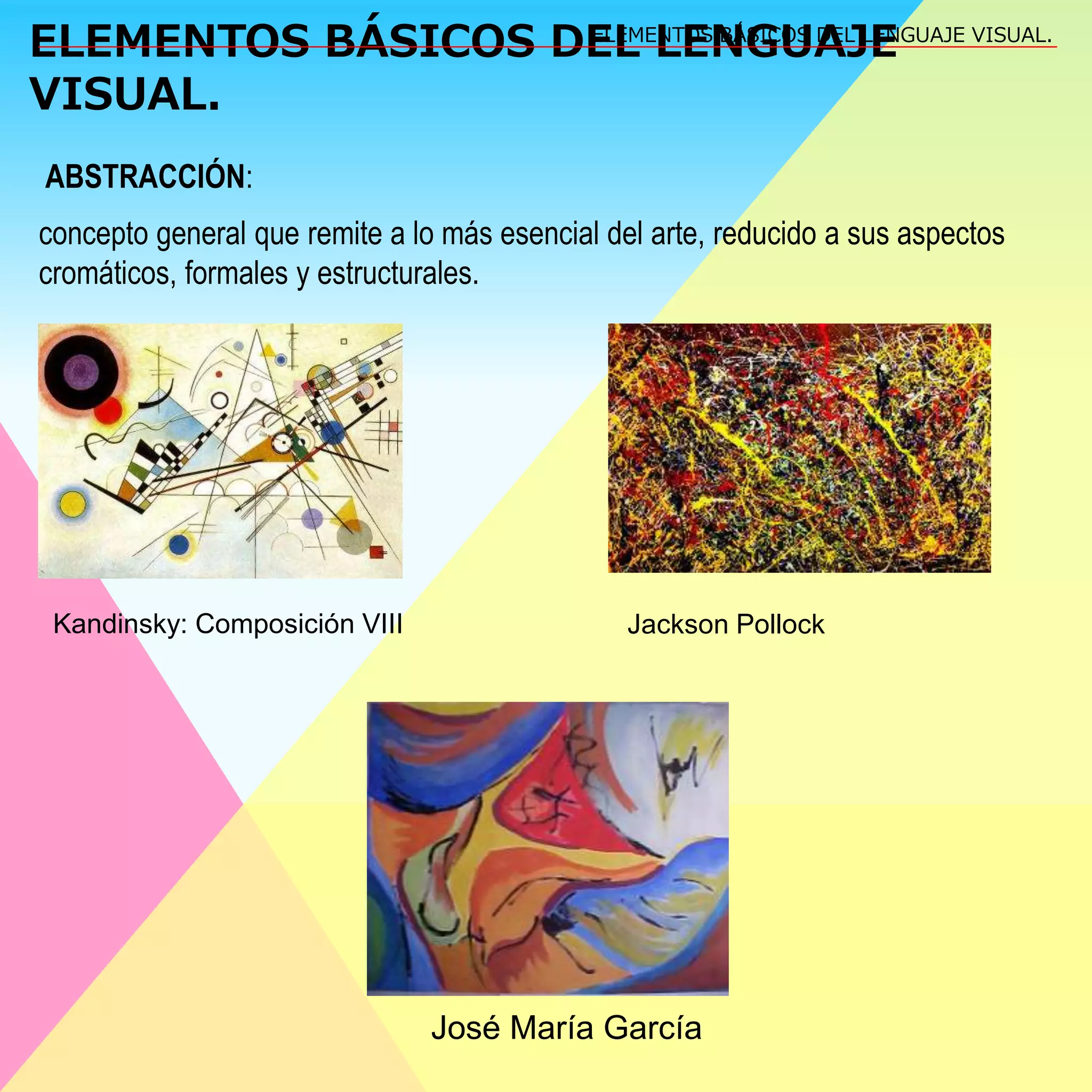 Elementos básicos del lenguaje visual EPVA | PDF