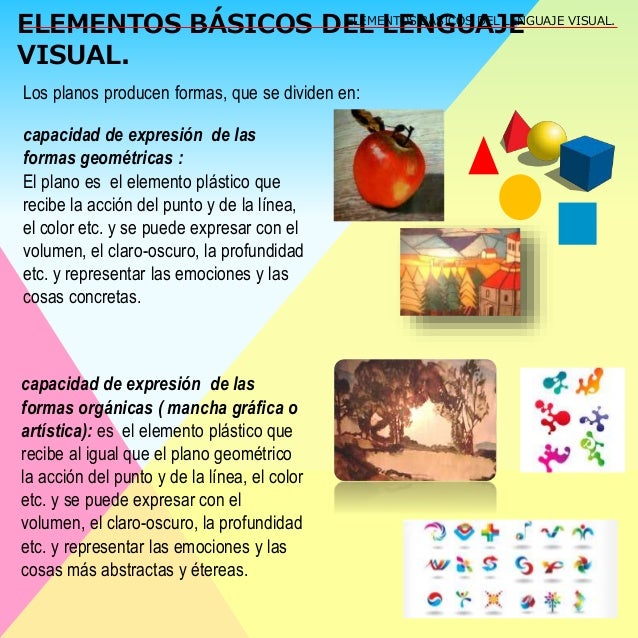 Elementos básicos del lenguaje visual EPVA