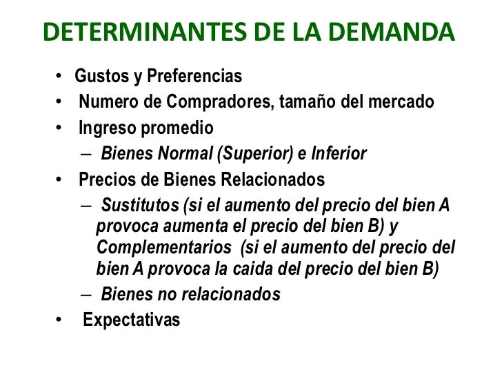 Elementos BáSicos De Oferta Y Demanda