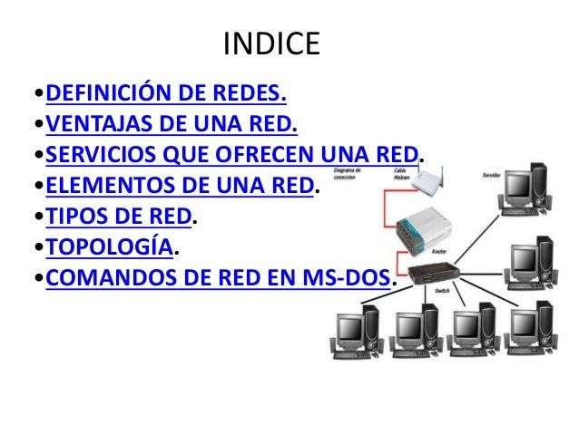 Elementos básicos de redes