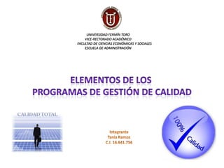 UNIVERSIDAD FERMÍN TORO
    VICE-RECTORADO ACADÉMICO
FACULTAD DE CIENCIAS ECONÓMICAS Y SOCIALES
    ESCUELA DE ADMINISTRACIÓN
 
