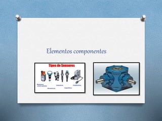 Elementos componentes
 