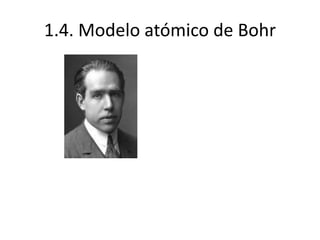 1.4. Modelo atómico de Bohr
 