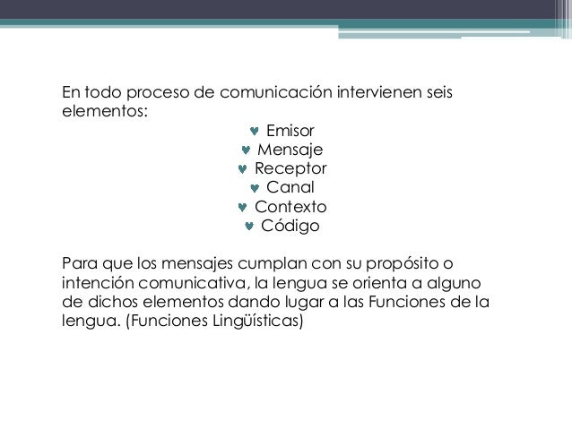 Elementos comunicativos de las obras líricas