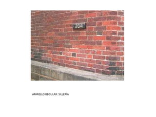 APARELLO REGULAR: SILLERÍA
 