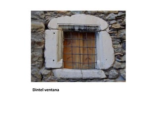Dintel ventana
 