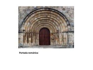Portada románica
 
