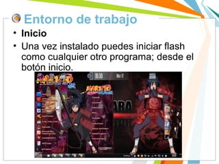 Elementos de adobe flash | PPS