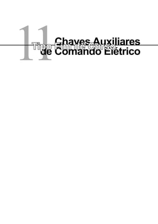 11de Comando Elétrico
Chaves AuxiliaresTipo Fim de Curso
 