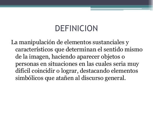 Elementos de connotacion