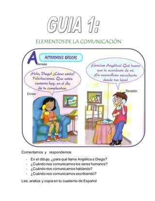 Elementos de la comunicación | PDF Elementos de la comunicación | PDF
