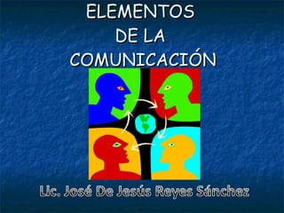 ELEMENTOS  DE LA  COMUNICACIÓN 