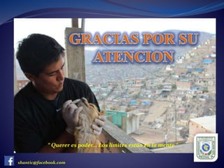 shantic@facebook.com
“ Querer es poder... Los límites están en la mente “
 