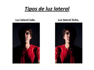 Tipos de luz lateral
Luz lateral Izda.

Luz lateral Dcha.

 