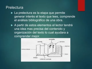 Elementos de la lectura y escritura | PPTX