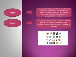 Elementos de la multimedia | PDF