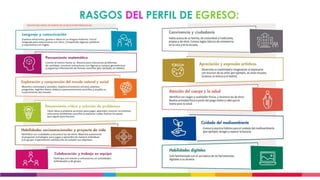 RASGOS DEL PERFIL DE EGRESO:
 