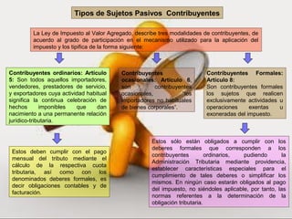 Elementos de la relación jurídica tributaria y domicilio | PPT