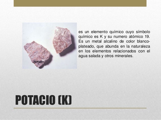 Elementos de la tabla periodica
