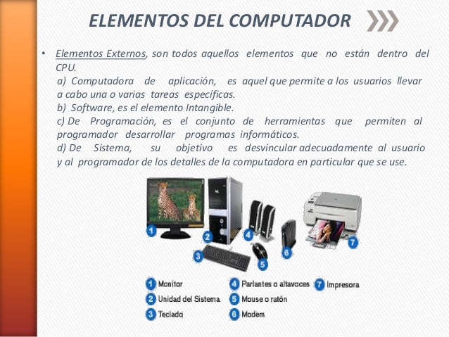 Elementos del computador