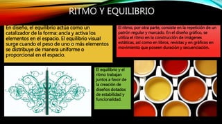 Forma Y Ritmo Disenios Elementos del diseño gráfico | PPTX