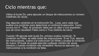 Excel - Variables y condicionales | PPTX