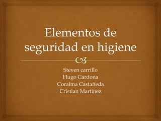 Steven carrillo
  Hugo Cardona
Coraima Castañeda
 Cristian Martínez
 