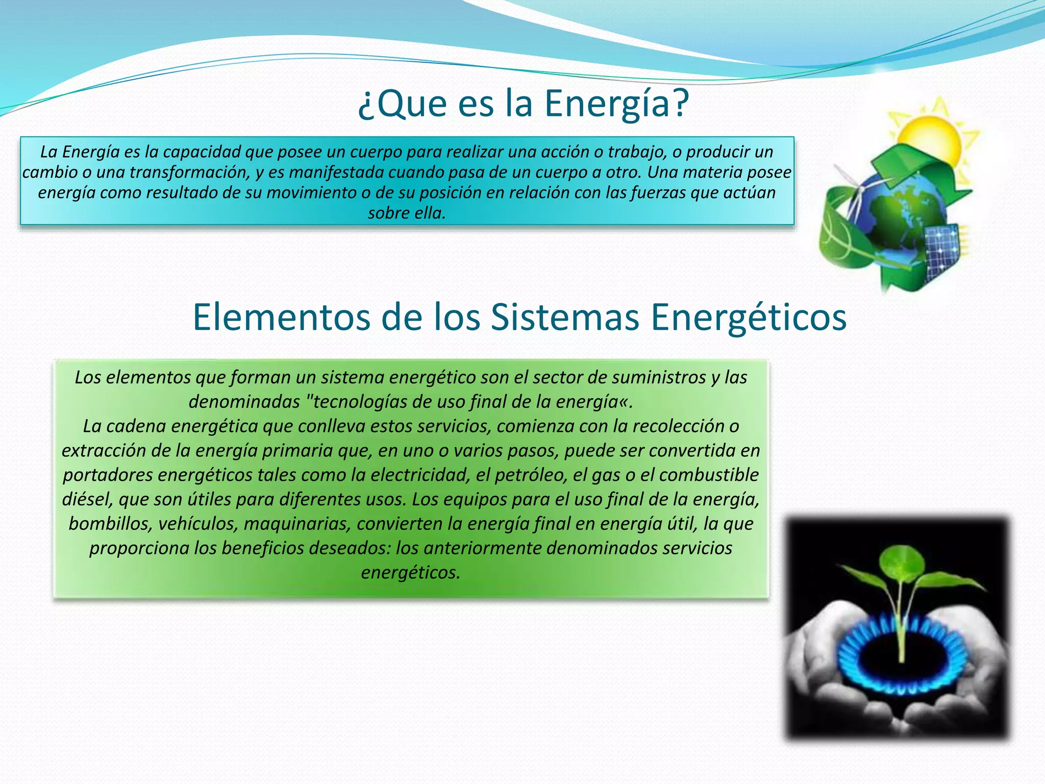 Elementos de sistema energetico | PPTX
