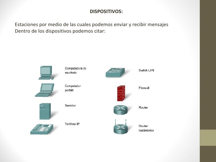 Elementos de una red de datos