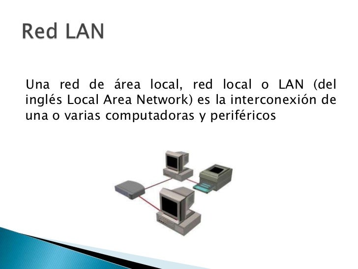 Elementos de una Red Lan Elementos de una Red Lan