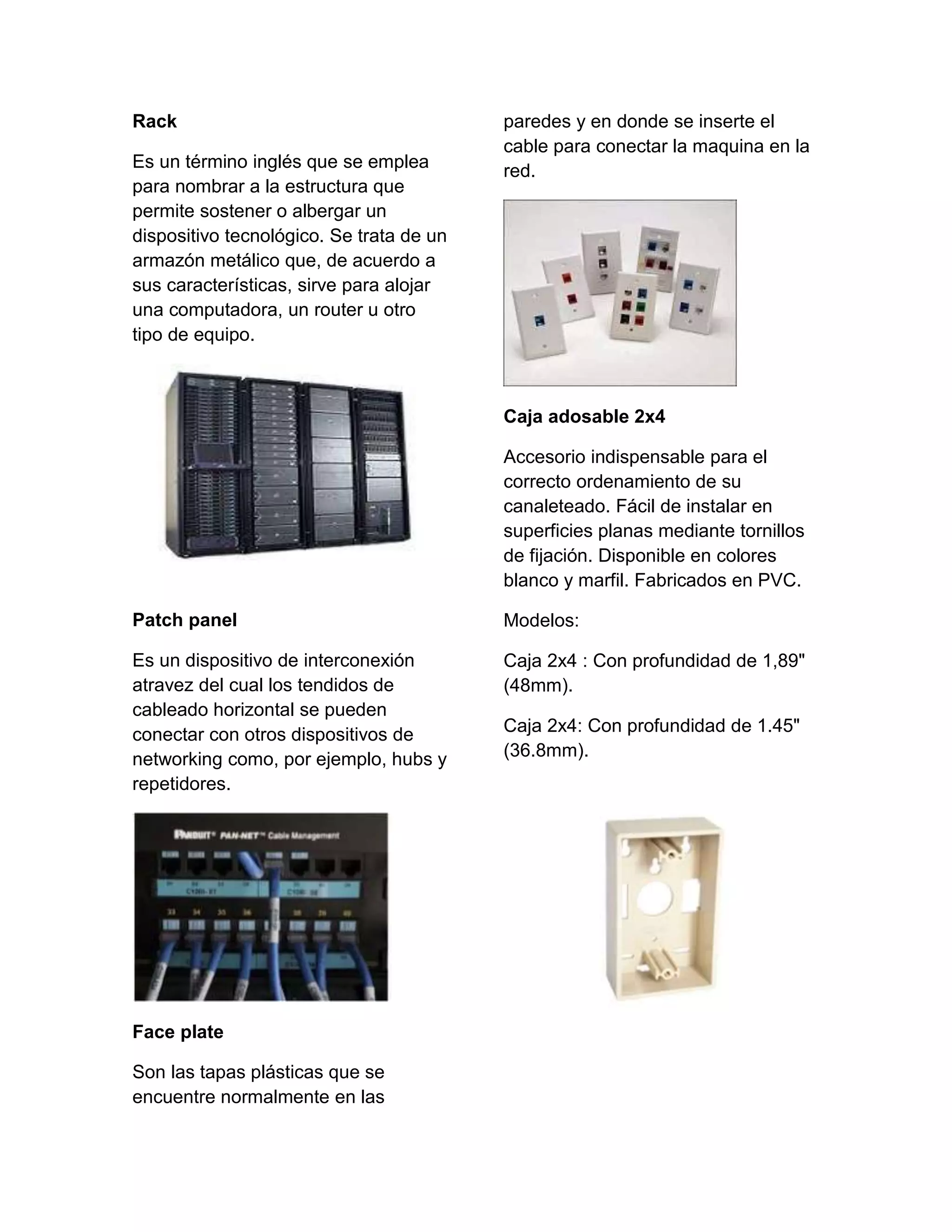 .Elementos de un cableado estructurado | PDF