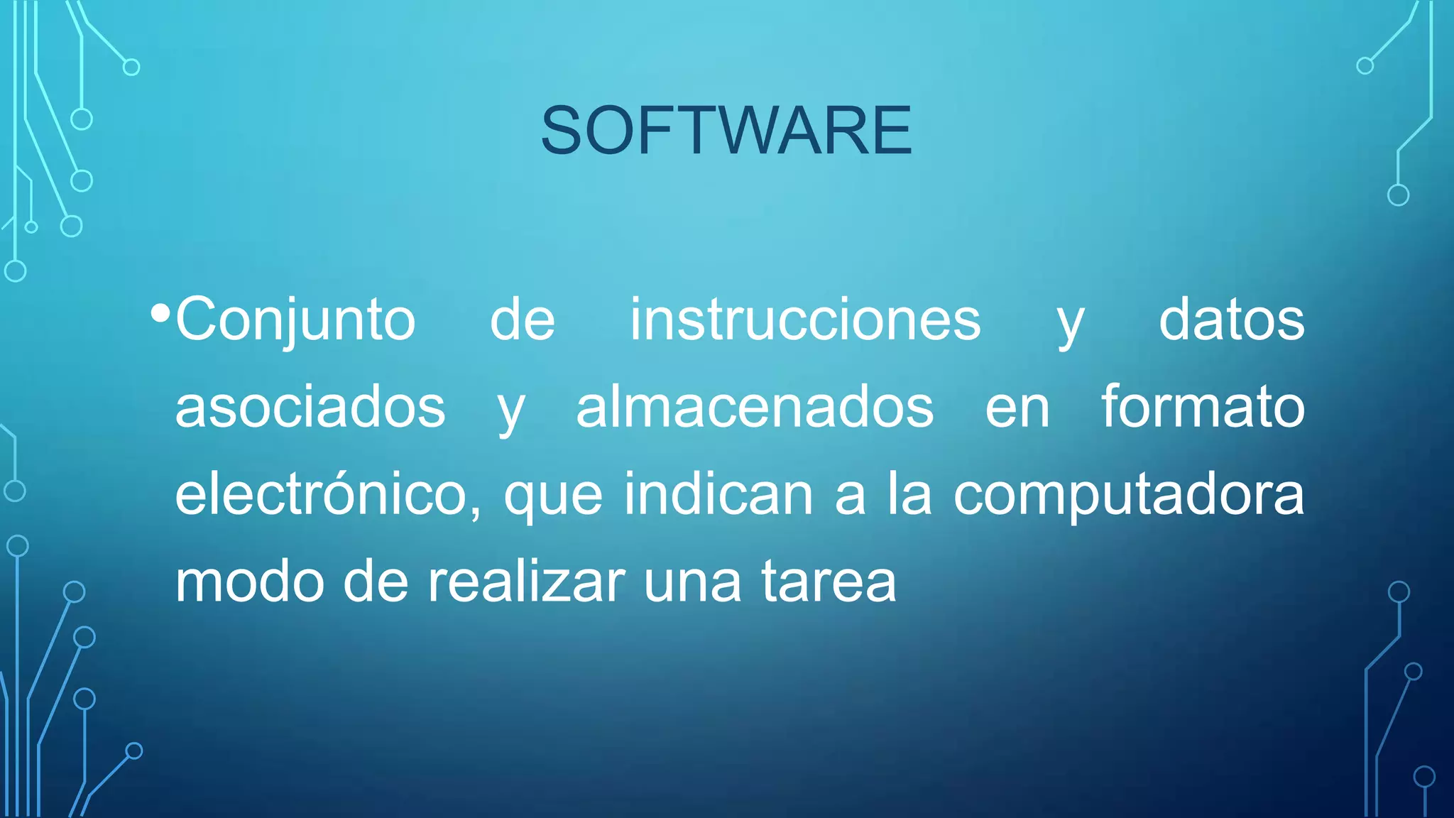Elementos de un sistema de computo (Hardware, software, humanware) PPT