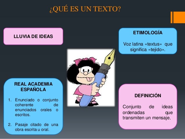 Elementos de un texto