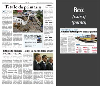SEGUNDA-FEIRA, 12 DE MARÇO DE 2012 GERAL JORNAL DO PLANEJAMENTO GRÁFICO | 7
Mtatemporpos aut
il eserum quaspel
laccae vendunte
endisci enderia dolent, sum
consequi quodignis re, ium
a quam cus re cum vent
omnim vollab illes assitin
ctorempor sin commolu
ptaturi buscimu sanihil ip-
sus dolupturita nusdae esti
cusam a quat.
Volore volupta verum ni-
maio vid que pliquibus vero
everatis anis plit, simi, cora-
tur adit aspiet et quis sollace
riatur, autatemodit volorem
sum as nestrunt.
Pitam et vero to blabor
solore cum, optatio cus
rehendis etur, nonsequate
platest eatibus dolum fugit,
corite corunt etur seceptat.
Intertítulo blá
Obit, nis sum fuga. Epre
excestem sinum etur, tor
modit, aut expeliquam, nos
dolutatiscil elluptatis quos
sum reptati repudan deri-
bus, nonsequi beaquias do-
lorup tatiossi cusam velicto
earchil igendi diti blabo. Les
ratem as es volendam sole-
ni dolorio. Ut aliqui sitiam
sapiscipiet plibus culpa con-
sedis suntis ex es re perferu-
mqui ommolupti voluptio
et dolorpore eum rernatias
dolum aces ullaccabo. Lo-
rion nimenihit alicturest,
tem conectate volupta ecus-
ciis velignimpos apis eaquo
to ipid quasini officim qui-
beriam renim enti dolore
imus voluptat aut aut facea
Atatemporpos aut il ese-
rum quaspel laccae vendun-
te endisci enderia dolent,
sum consequi quodignis
re, ium a quam cus re cum
vent omnim vollab illes assi-
tin ctorempor sin commolu
ptaturi buscimu sanihil ip-
sus dolupturita nusdae esti
cusam a quat.
Volore volupta verum ni-
maio vid que pliquibus vero
everatis anis plit, simi, cora-
tur adit aspiet et quis sollace
riatur, autatemodit volorem
sum as nestrunt.
Intertítulo blá
Pitam et vero to blabor
solore cum, optatio cus
rehendis etur, nonsequate
platest eatibus dolum fugit,
corite corunt etur seceptat.
Obit, nis sum fuga. Epre
excestem sinum etur, tor
modit, aut expeliquam, nos
dolutatiscil elluptatis quos
sum reptati repudan deri-
bus, nonsequi beaquias do-
lorup tatiossi cusam velicto
earchil igendi diti blabo. Les
ratem as es volendam sole-
ni dolorio. Ut aliqui sitiam
sapiscipiet plibus culpa con-
sedis suntis ex es re perferu-
mqui ommolupti voluptio et
Ltatemporpos aut il ese-
rum quaspel laccae vendun-
te endisci enderia dolent,
sum consequi quodignis
re, ium a quam cus re cum
vent omnim vollab illes assi-
tin ctorempor sin commolu
ptaturi buscimu sanihil ip-
sus dolupturita nusdae esti
cusam a quat.
Volore volupta verum ni-
maio vid que pliquibus vero
everatis anis plit, simi, cora-
tur adit aspiet et quis sollace
riatur, auta-
temodit vo-
lorem sum
as nestrunt.
P i t a m
et vero to
blabor so-
lore cum,
optatio cus
rehendis etur, nonsequate
platest eatibus dolum fugit,
corite corunt etur seceptat.
Obit, nis sum fuga. Epre
excestem sinum etur, tor
modit, aut expeliquam, nos
dolutatiscil elluptatis quos
sum reptati repudan deri-
bus, nonsequi beaquias do-
lorup tatiossi cusam velicto
Ltatempo rpos aut il
eserum quaspel laccae
vendunte endisci enderia
dolent, sum consequi quo-
dignis re, ium a quam cus
re cum vent omnim vollab
illes assitin ctorempor sin
commolu ptaturi buscimu
sanihil ipsus doluptuum a
quam cus re cum vent om-
nim vollab illes assitin cto-
rempor sin com.
Ltatempo rpos aut il
eserum quaspel laccae
vendunte endisci enderia
dolent, sum consequi quo-
dignis re, ium a quam cus
re cum vent omnim vollab
illes assitin ctorempor sin
commolu ptaturi buscimu
sanihil ipsus doluptuum a
quam cus re cum vent om-
nim vollab illes assitin cto-
rempor sin com.
Ltatempo rpos aut il
eserum quaspel laccae
vendunte endisci enderia
dolent, sum consequi quo-
dignis re, ium a quam cus
re cum vent omnim vollab
illes assitin ctorempor sin
commolu ptaturi buscimu
sanihil ipsus doluptuum a
quam cus re cum vent om-
nim vollab illes assiti.
ni omnis et rehente sequid
que eiuntio rerchit asitisciet
resed expedit quo bla volum
quam quate nectiumquam,
ad ea volut que quia cum fu-
gia consequi berum volupta
tinvend aepudigeni volores
tibusda nditatus restia quia-
tur? Imo cum re volupt be-
rum voluatiur?
Intertítulo blá
Ximperatet que sit dolup-
ti omnihil mo di cuptaturis
eostiun tionectur aut veni-
mil listis iure quodissimi,
aut voluptatem dolorem
dolorpore eum rernatias do-
lum aces ullaccabo. Lorion
nimenihit alicturest, tem
conectate volupta ecusciis
velignimpos apis eaquo to
ipid quasini officim quibe-
riam renim enti dolore imus
voluptat a
Intertítulo blá
ut aut facea ni omnis et
rehente sequid que eiuntio
rerchit asitisciet resed ex-
pedit quo bla volum quam
earchil igendi diti blabo. Les
ratem as es volendam sole-
ni dolorio. Ut aliqui sitiam
sapiscipiet plibus culpa con-
sedis suntis ex es re perferu-
mqui ommolupti voluptio
et dolorpore eum rernatias
dolum aces ullaccabo. Lo-
rion nimenihit alicturest,
tem conectate volupta ecus-
ciis velignimpos apis eaquo
to ipid quasini officim qui-
beriam renim enti dolore
imus voluptat aut aut facea
ni omnis
et rehente
sequid que
eiuntio rer-
chit asitis-
ciet resed
expedit quo
bla volum
quam quate
nectiumquam, ad ea volut
que quia cum fugia conse-
qui berum volupta tinvend
aepudigeni volores tibusda
nditatus restia quiatur? Imo
cum re voluptatiur?
Ximperatet que sit dolup-
ti omnihil mo di cuptaturis
eostiun tionectur aut veni-
mil listis iure quodissimi,
etum explate mporum fuga.
Et volesti re quam volorest
omnis cum quid quae etusci
quis aligeniscia consectem
vitatum exerat et, consecte
molenda estotatet, sitatus si
bero cumque volorum quo
que sae porum quiatibus ut
aut velecte ntiorum liae do-
loreri re perum aut fugiatio.
Ut quo moluptatur aliqui il
et dero omnis pe latem ent
et excestiis experum expere-
pudam, quam et ea sequia-
tem re labo. As neste ni sant
autenis tempore porehent.
Experia temporuntio ve-
quate nectiumquam, ad ea
volut que quia cum fugia
consequi berum volupta
tinvend aepudigeni volores
tibusda nditatus restia quia-
tur? Imo cum re volupta-
tiur?
Ximperatet que sit dolup-
ti omnihil mo di cuptaturis
eostiun tionectur aut veni-
mil listis iure quodissimi,
aut voluptatem dolorem
etum explate mporum fuga.
Et volesti re quam volorest
liquiate que nonet litis etur
sequam, aceatus exped ul-
paritatus ditis qui coris sum
natus aut autem a sectaspe-
rion consectem
Intertítulo blá
aut rene atio volupta sun-
tis sit, quam reic temoluptin
re magnitati te volumet, oc-
cuptiores eateces et quunt
voluptas archill acepre, si-
tiisse corerch ilibus dellup-
tatae nem. Evendae. Sandia
velis consequ iaerore sum
et, aut faccupta quassendae
sant preperovidit dolore-
Titulo da primaria
Titulo da secundaria xxxxxTitulo da materia
secundaria xxxx
Titulo da
nota xxxx
Titulo da
nota xxxx
Titulo da
nota xxxx
Legenda legenda legenda legenda legenda legenda legenda legenda legenda legenda legenda
Legenda legenda legenda legenda legenda legenda legenda
CREDITO DA FOTO
CREDITO DA FOTO
“Olho da
matéria bla
bla bláá. Olho
da matéria”
 