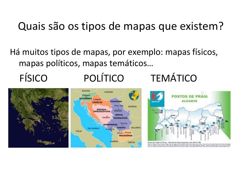 Relacione Os Elementos Do Mapa As Suas Respectivas Definições