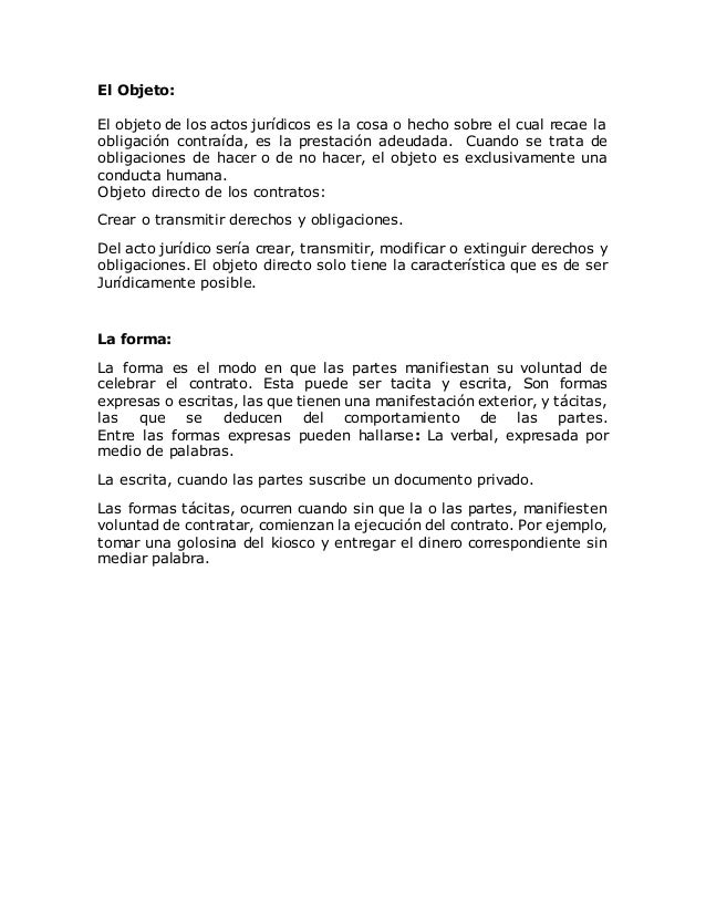 Elementos esenciales y de validez contratos mexico