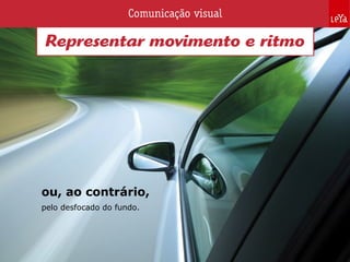 pelo desfocado do fundo.
ou, ao contrário,
 