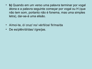 Elementos estruturais da poesia | PPT