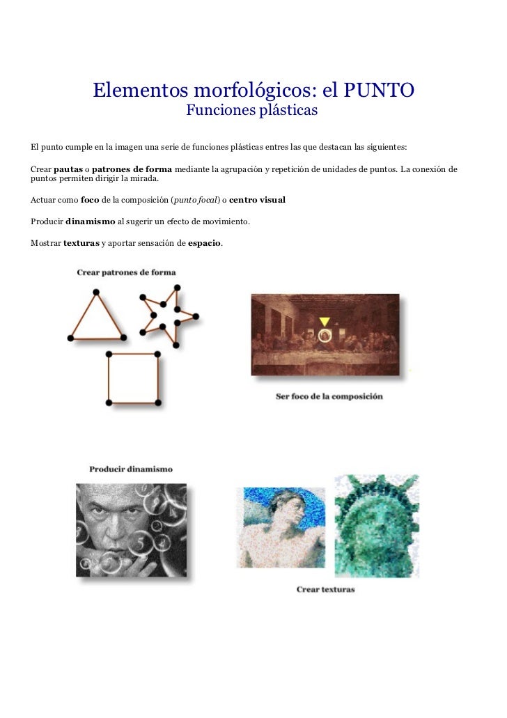 Elementos MorfolóGicos De La Imagen
