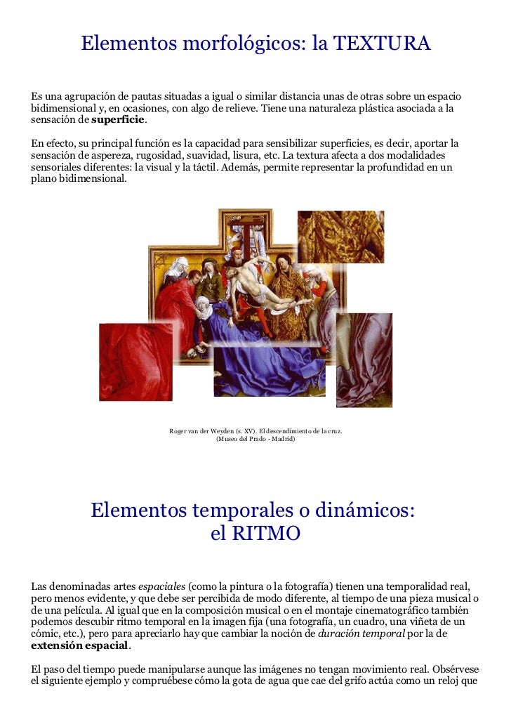Elementos MorfolóGicos De La Imagen