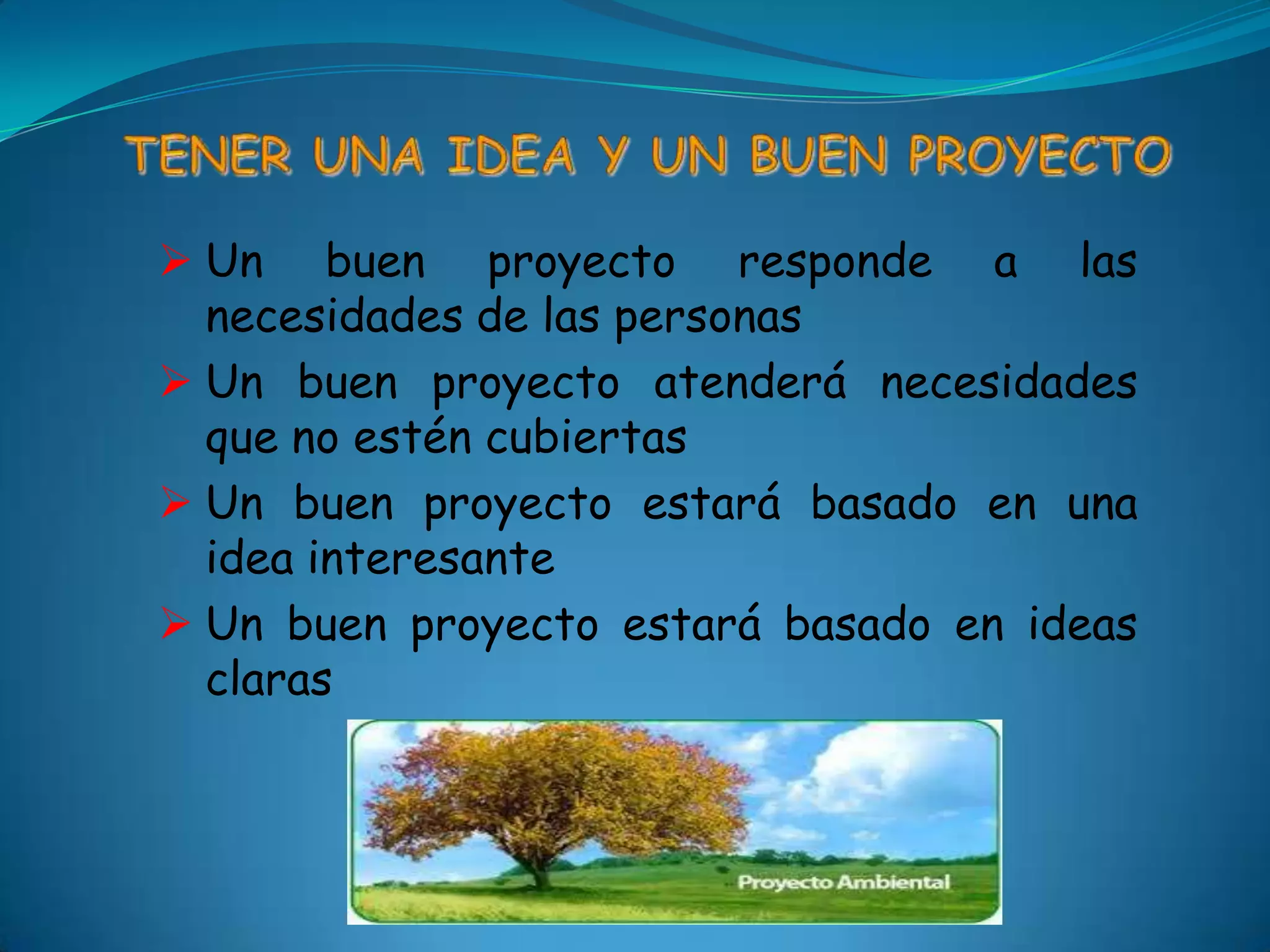 Elementos para la elaboración de un proyecto | PPTX