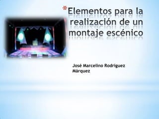 *
José Marcelino Rodríguez
Márquez
 
