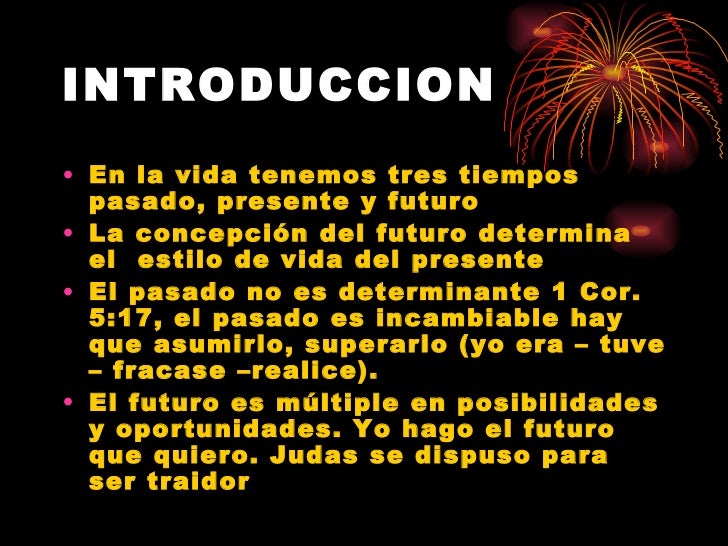 Elementos para un proyecto de vida