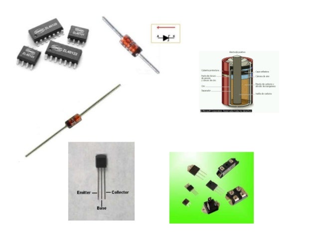 Elementos pasivos y activos en un circuito eléctrico