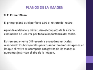 Elementos plásticos de la imagen- PERCEPCIÓN VISUAL