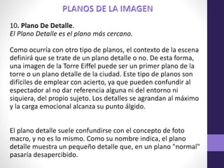 Elementos plásticos de la imagen- PERCEPCIÓN VISUAL